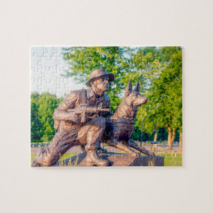 Quebra-cabeça Memorial do Cão de Trabalho Militar