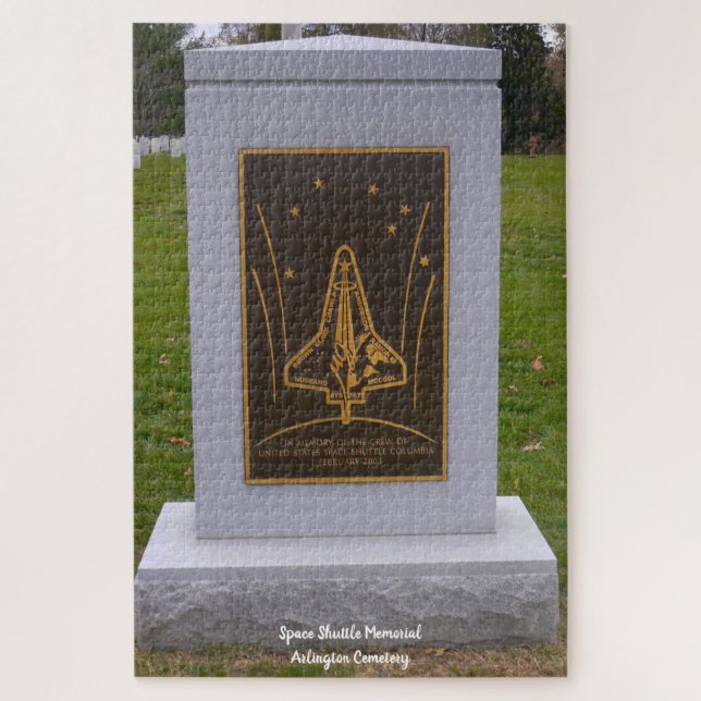 Quebra-cabeça Memorial do Ônibus Espacial Arlington Cemetery (Vertical)