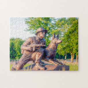 Quebra-cabeça Memorial dos Cães de Trabalho Militar