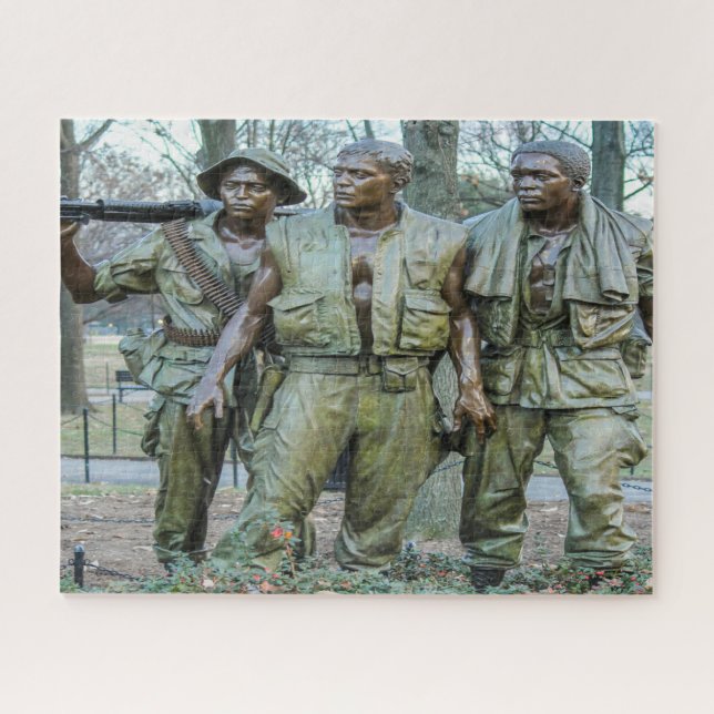 Quebra-cabeça Memorial dos Soldados do Vietnã Washington (Horizontal)