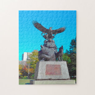 Quebra-cabeça Memorial dos Veteranos do Canadá em Ottawa