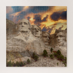 Quebra-cabeça Memorial Nacional do Monte Rushmore