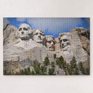 Quebra-cabeça Memorial Nacional do Monte Rushmore - 20x30 -1014