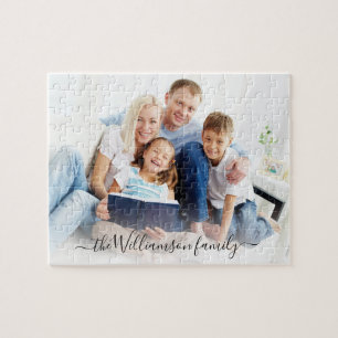 Quebra-cabeça Memórias de Fotografias da Família Personalizada