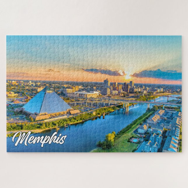 Quebra-cabeça Memphis, Tennessee, Estados Unidos (Horizontal)