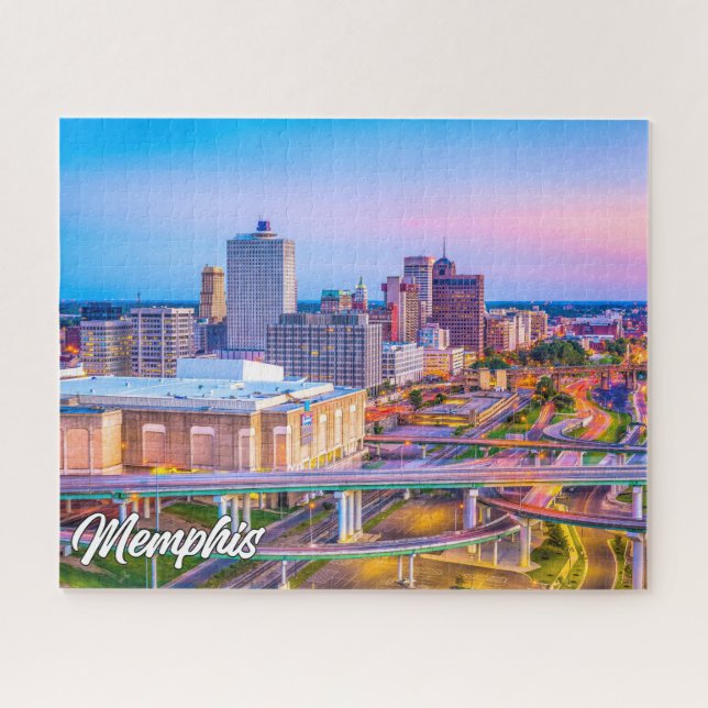 Quebra-cabeça Memphis, Tennessee, Estados Unidos (Horizontal)