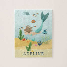 Quebra-cabeça Meninas bonitas e mágicas sob o mar Crianças de Se