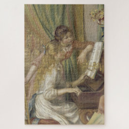 Quebra-cabeça Meninas no Impressionista Piano Renoir