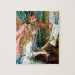 Quebra-cabeça Meninas no piano