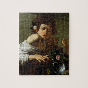Quebra-cabeça Menino mordido por um lagarto, c.1595-1600 (óleo