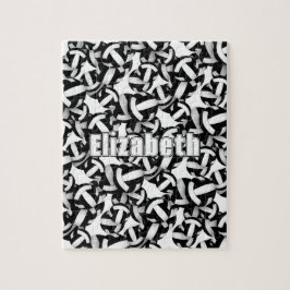 Quebra-cabeça Meninos negros seleção de voleibol