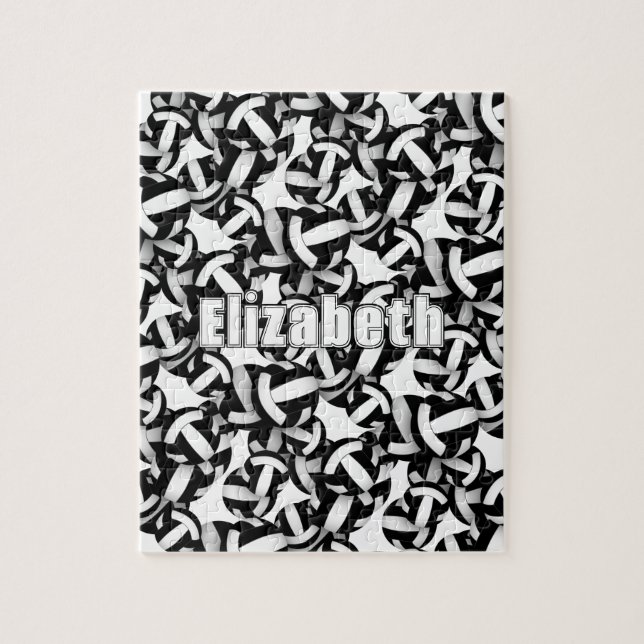 Quebra-cabeça Meninos negros seleção de voleibol (Vertical)