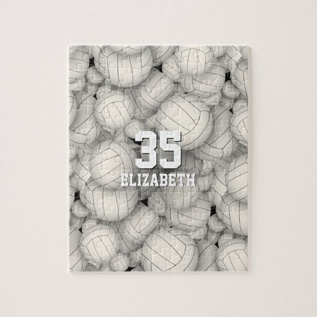 Quebra-cabeça Meninos um monte de volichões (Vertical)