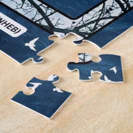 Quebra-cabeça Mensagem de Fé - Verso Bíblia - 2 Tessalonianos 3: