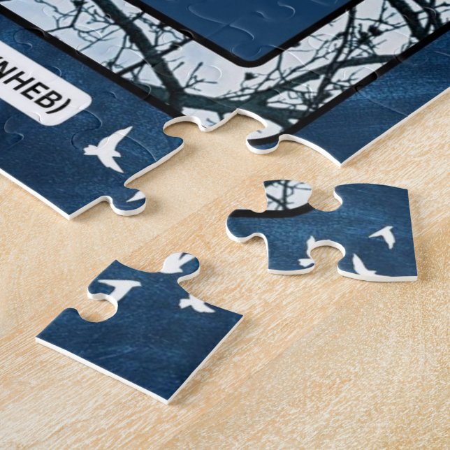 Quebra-cabeça Mensagem de Fé - Verso Bíblia - 2 Tessalonianos 3: (Lateral)