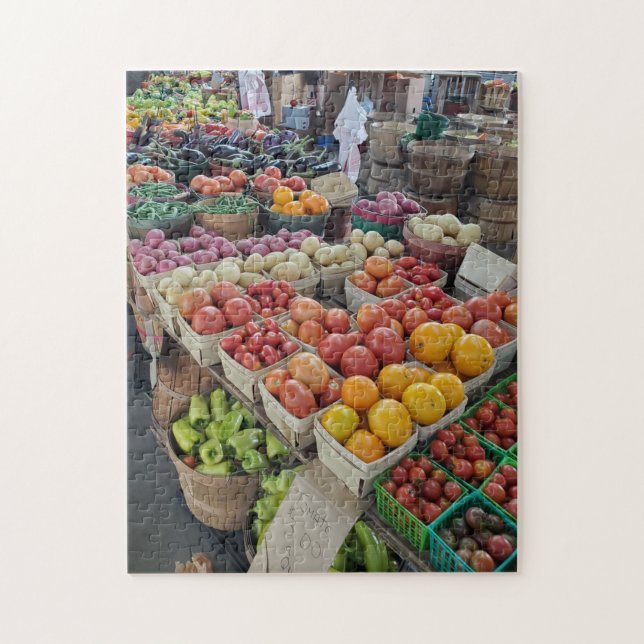 Quebra-cabeça mercado fruta (Vertical)