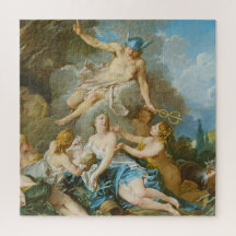 Mercúrio confiando a criança Baccus às Ninfas