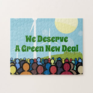 Quebra-cabeça Merecemos um Novo Acordo Verde