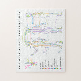 Quebra-cabeça Méridiens d'Acupuncture, médecine ch