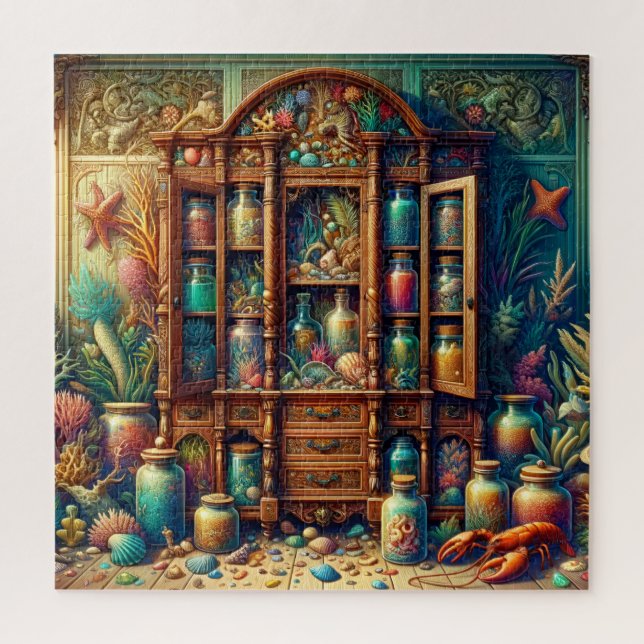 Quebra-cabeça Mermaid Apothecary of the Deep (Vertical)