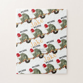 Quebra-cabeça Merry Christmas Puzzle Christmas Opossum