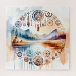 Quebra-cabeça Mês do Patrimônio Nativo Americano