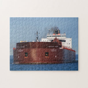 Quebra-cabeça Mesabi Miner Navio no Lago Superior Jigsera Quebra