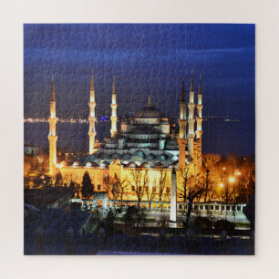 Quebra-cabeça Mesquita Azul do Sultão Ahmed em Istambul