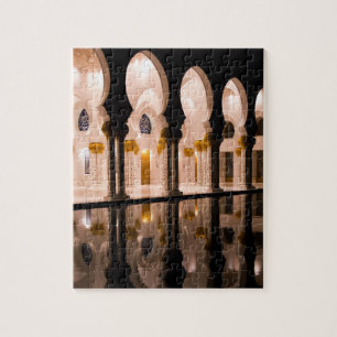 Quebra-cabeça Mesquita em Abu Dhabi, Ara unido do Sheikh Zayed
