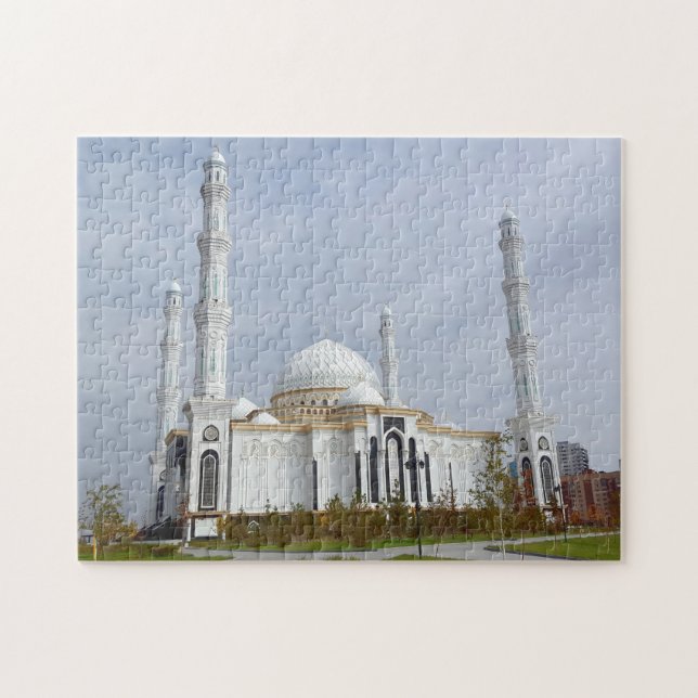 Quebra-cabeça Mesquita Hazrat Sultan em Astana (Horizontal)