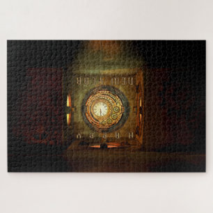 Quebra-cabeça Meta de Ano Novo com tema steampunk da SlipperyJoe