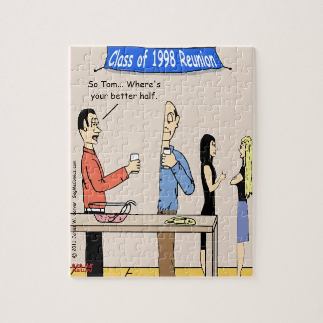 Quebra-cabeça "Metade Melhor" (Vertical)