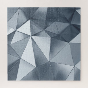 Quebra-cabeça Metais Geométricos: Padrão Tridimensional