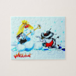 Quebra-cabeça Metalfant Winter Scene