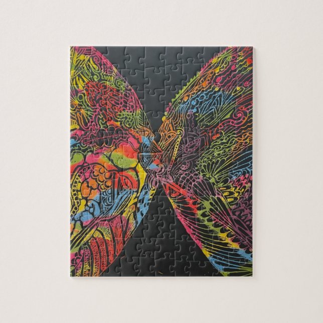 Quebra-cabeça Metamorfose Realizada (Vertical)