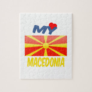 Quebra-cabeça Meu amor Macedónia