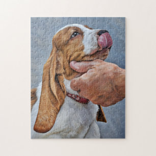 Quebra-cabeça Meu melhor amigo Basset Hound