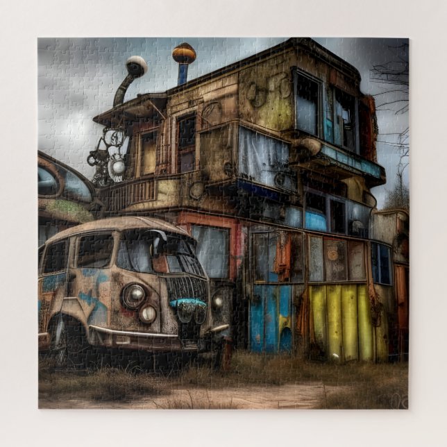 Quebra-cabeça Meu Pequeno Jardim de Junho (Vertical)