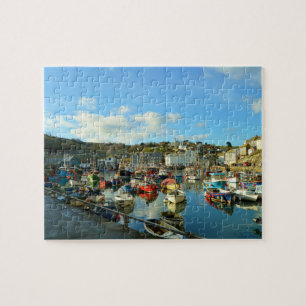 Quebra-cabeça Mevagissey Cornualha Inglaterra