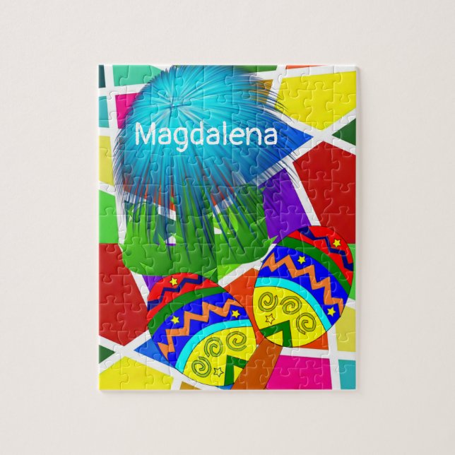 Quebra-cabeça Mexicano Cactus (Vertical)