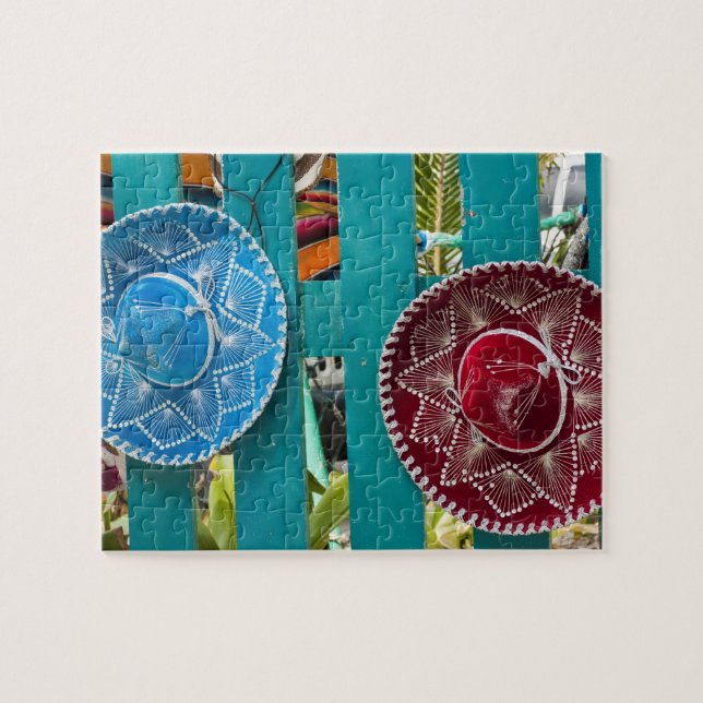 Quebra-cabeça México, Cozumel. Souvenirs em Isla de Cozumel (Horizontal)