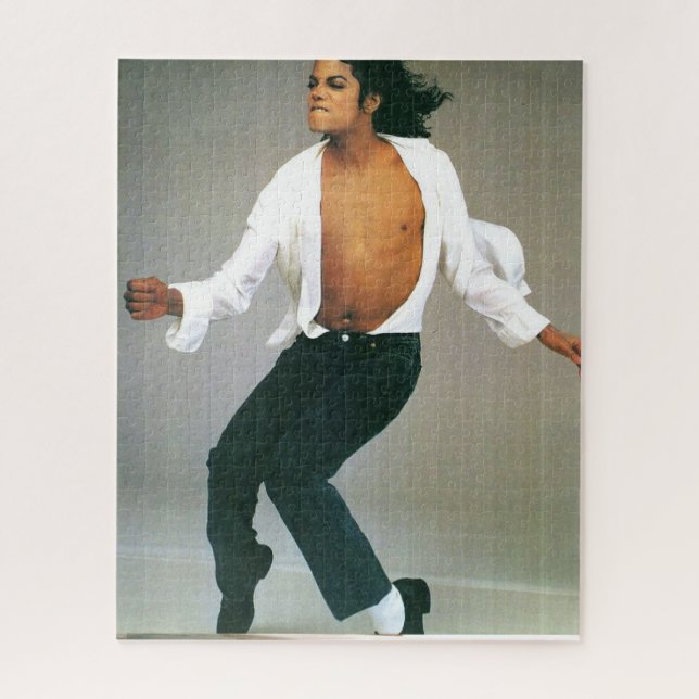 Quebra-cabeça MICHAEL JACKSON puzzle, to share with your friends (Vertical)