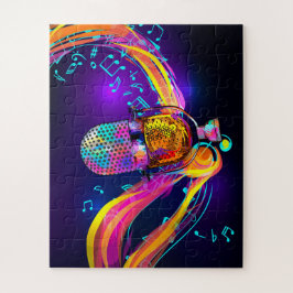 Quebra-cabeça Microfone