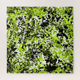 Quebra-cabeça Microgreens Verdes e Negras