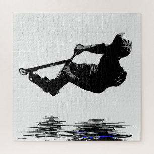 Quebra-cabeça Midair Stunts - Patinete Rider Jigsee