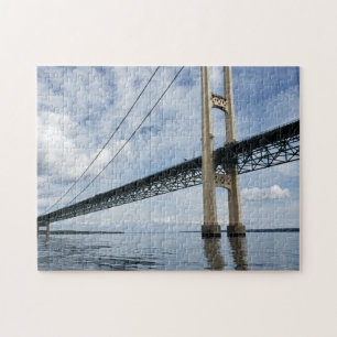 Quebra-cabeça Mighty Mac, Mackinac Suspensão Bridge, Michigan