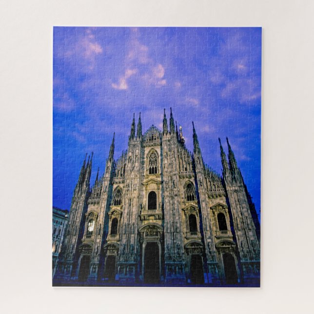 Quebra-cabeça Milano Duomo no Sunrise - 16x20 - 520 pc (Vertical)
