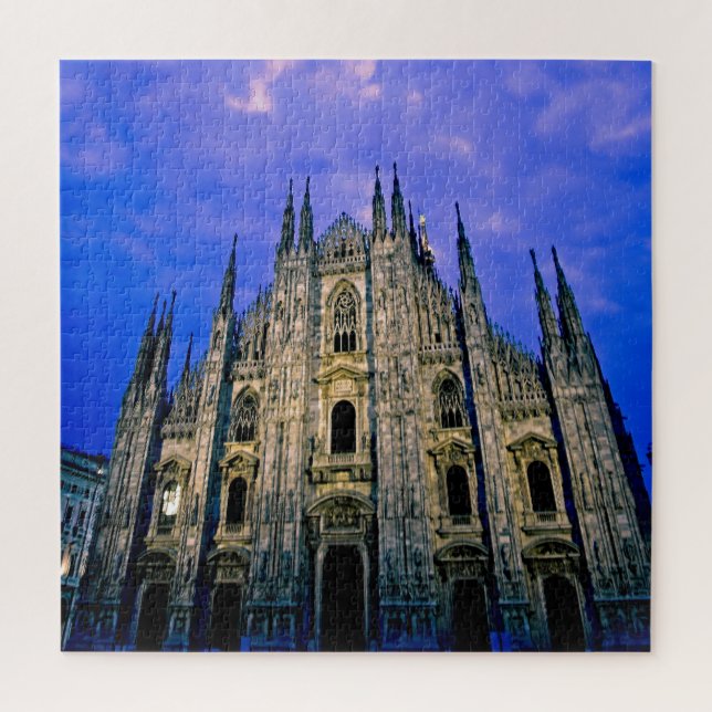 Quebra-cabeça Milano Duomo no Sunrise - 20x20 - 676 pc (Vertical)