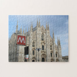Quebra-cabeça Milão, Itália - The Duomo - 11x14 - 252 pcs.