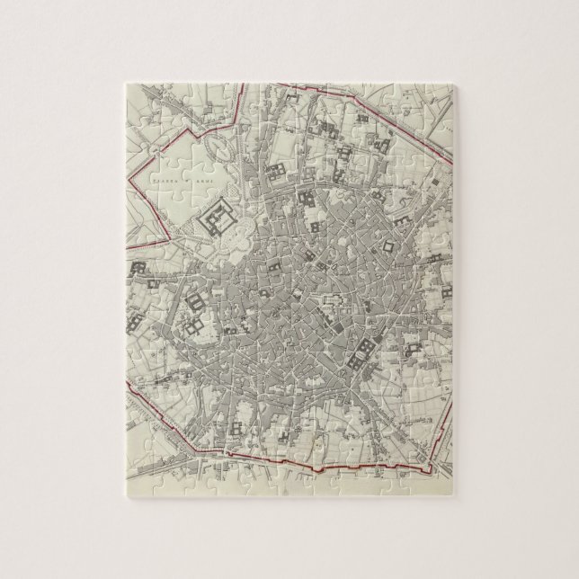 Quebra-cabeça Milão Milano (Vertical)